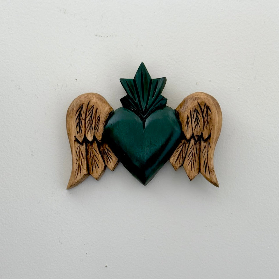 Heart with Down Wings