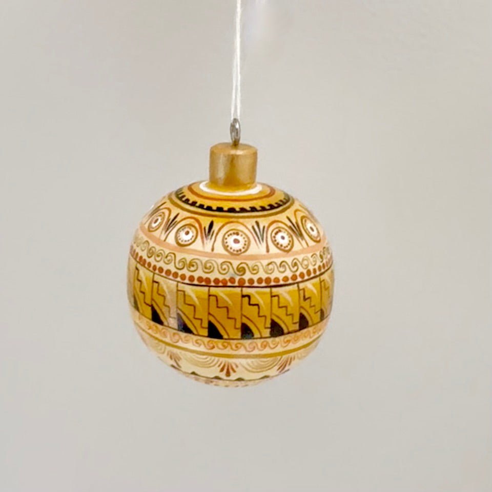 Neutral Alebrije Holiday Ornaments