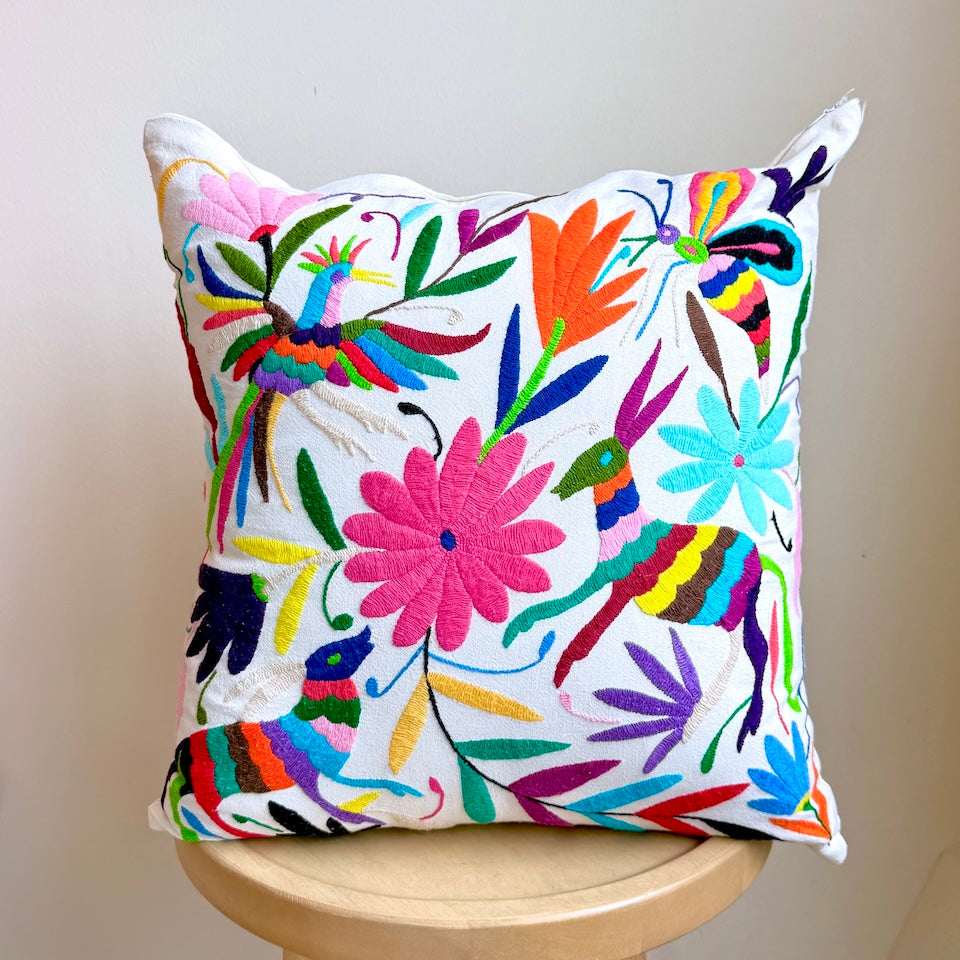 Multi Color Traditional Otomi Pillows