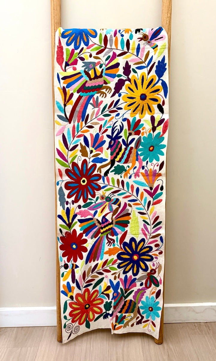 Traditional Multi Color Otomi Table Runners