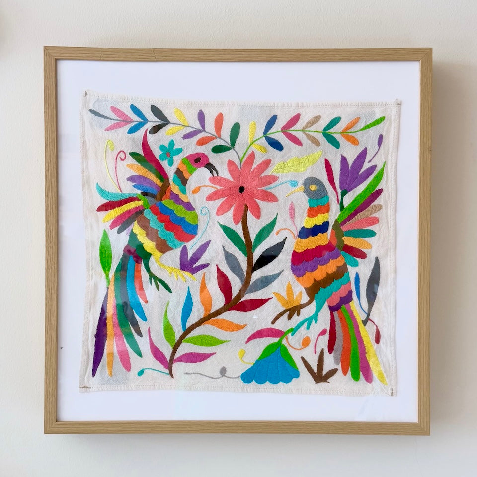 Multi Color Traditional Otomi Tapestry
