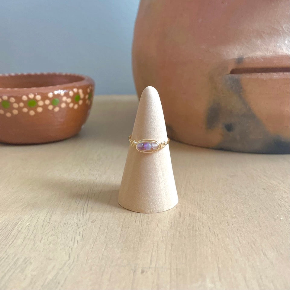 Amethyst Gold Ring