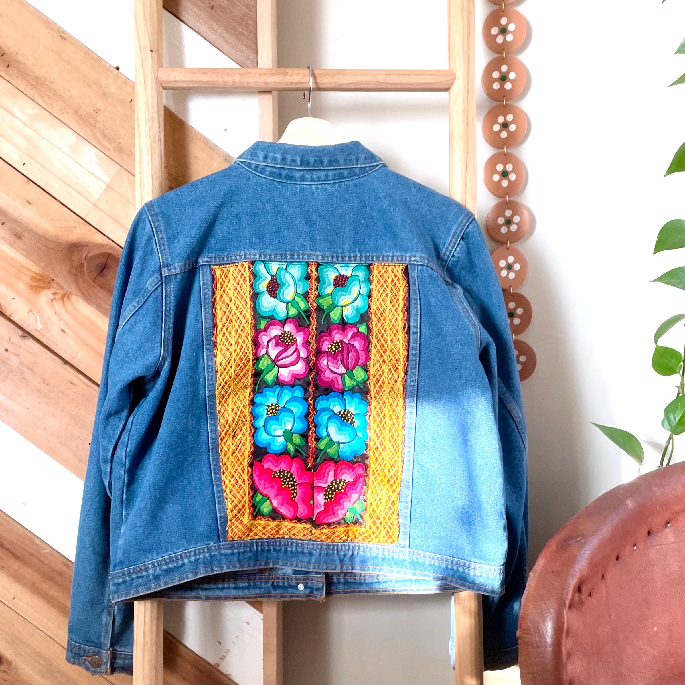 Huipil Embroidered Jacket