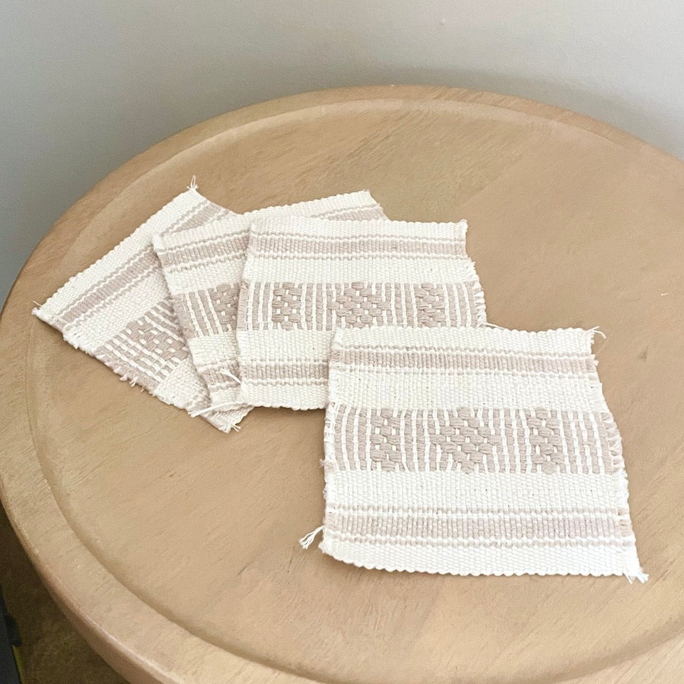 Boho Oaxacan Waistloom Coasters
