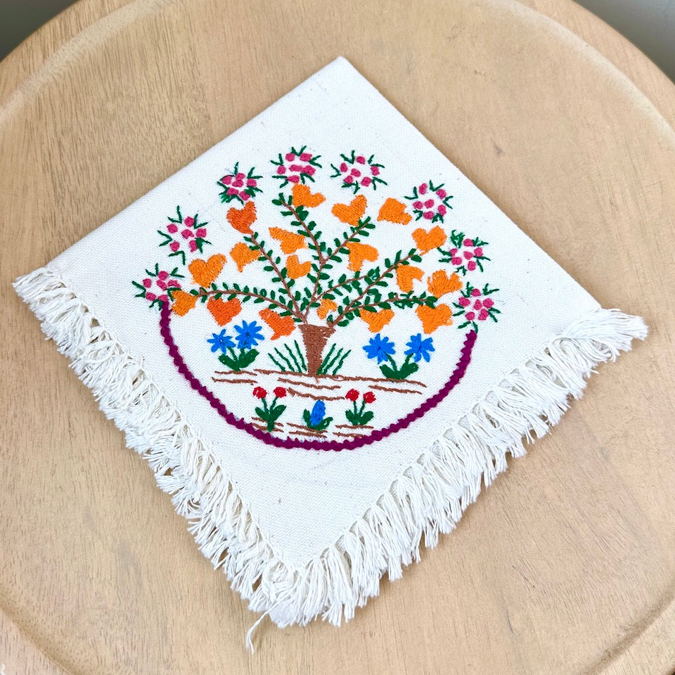 In Love Embroidered Napkins