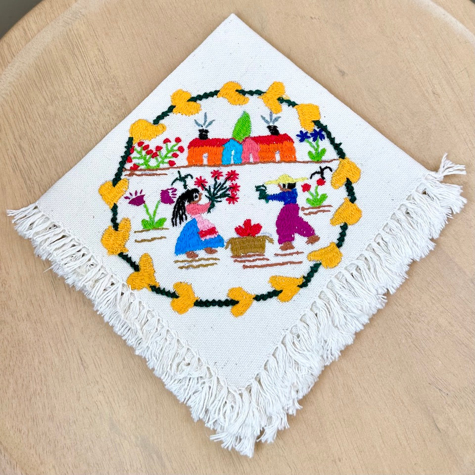 In Love Embroidered Napkins