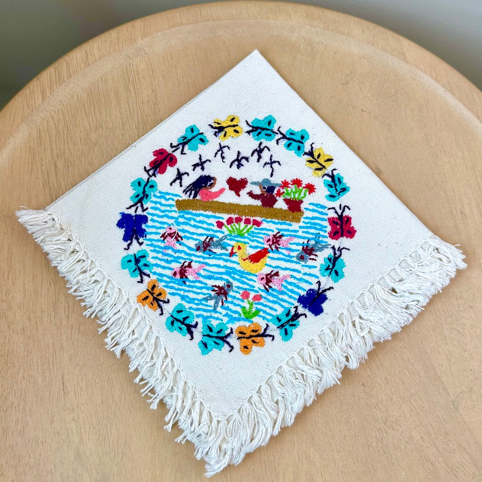 In Love Embroidered Napkins